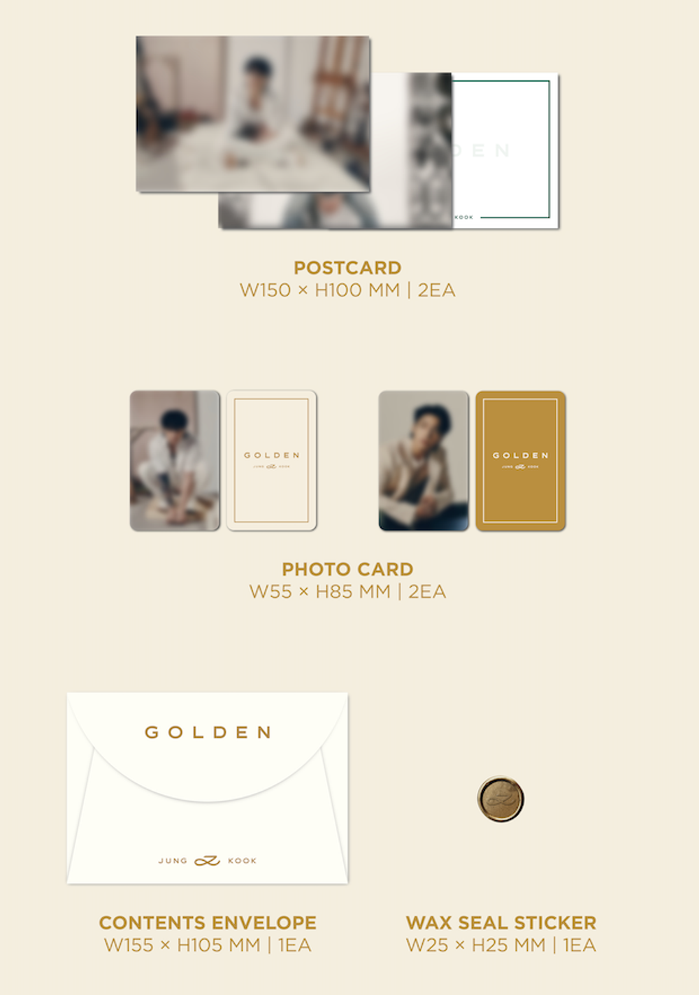 Винил Jung Kook - 'GOLDEN' (Color LP)