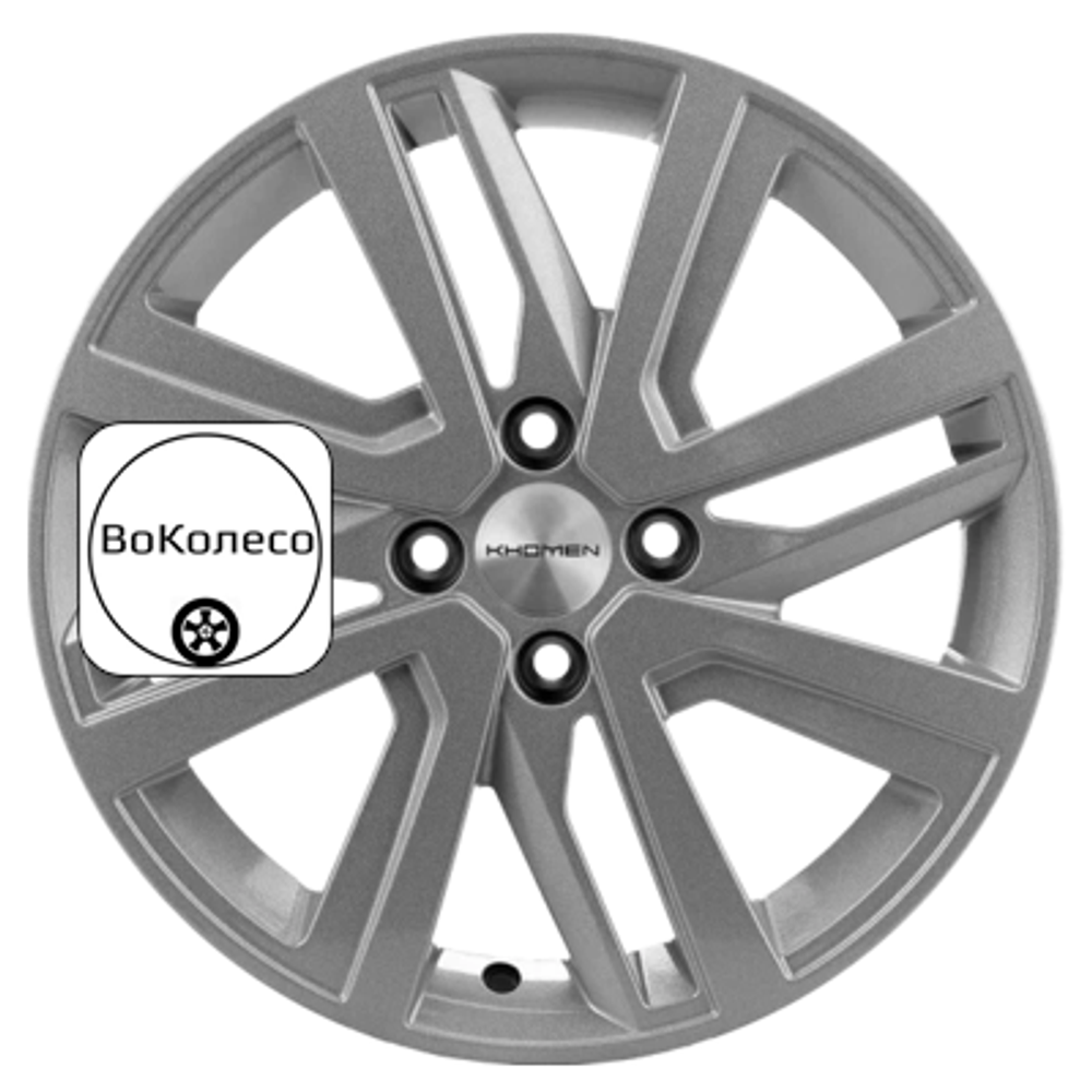6x16/4x100 ET41 D60,1 KHW1609 (XRay) F-Silver Khomen Wheels