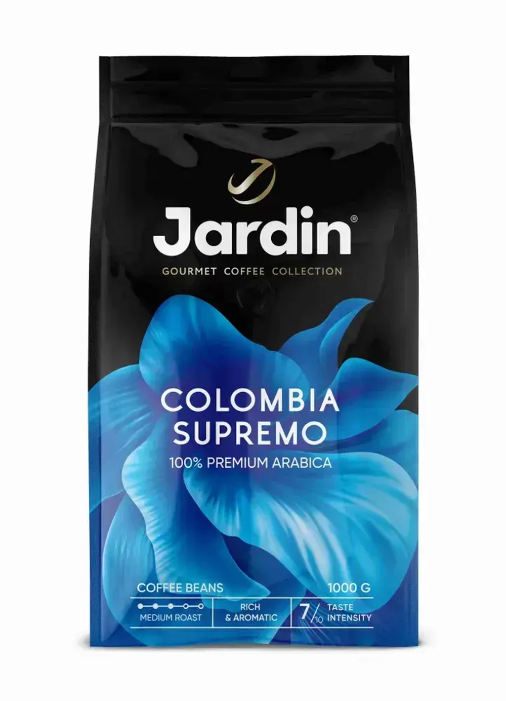 Кофе в зёрнах Jardin Colombia Supremo, арабика, 1 кг