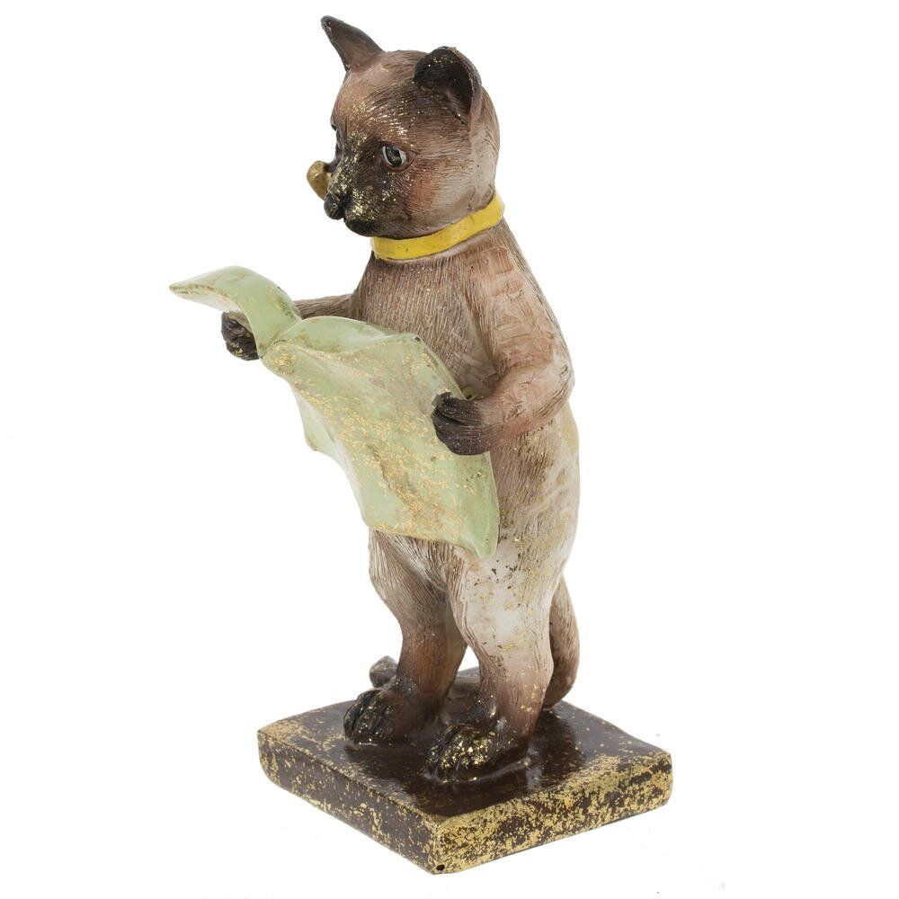 GAEM Фигурка декоративная "Кошка", L10 W10 H17 см