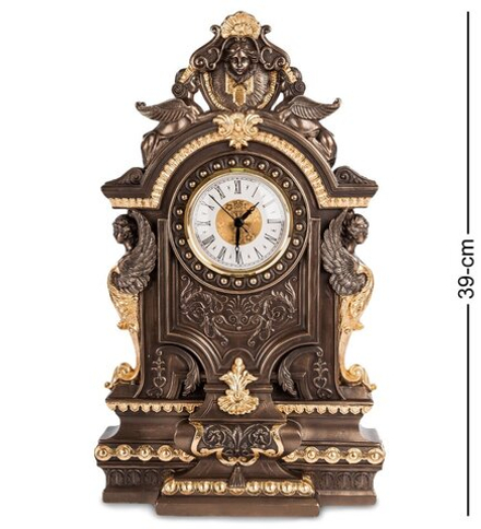 Veronese WS-611/ 2 Каминные часы в стиле барокко