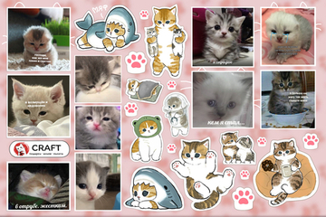 Стикерлист "Котики"
