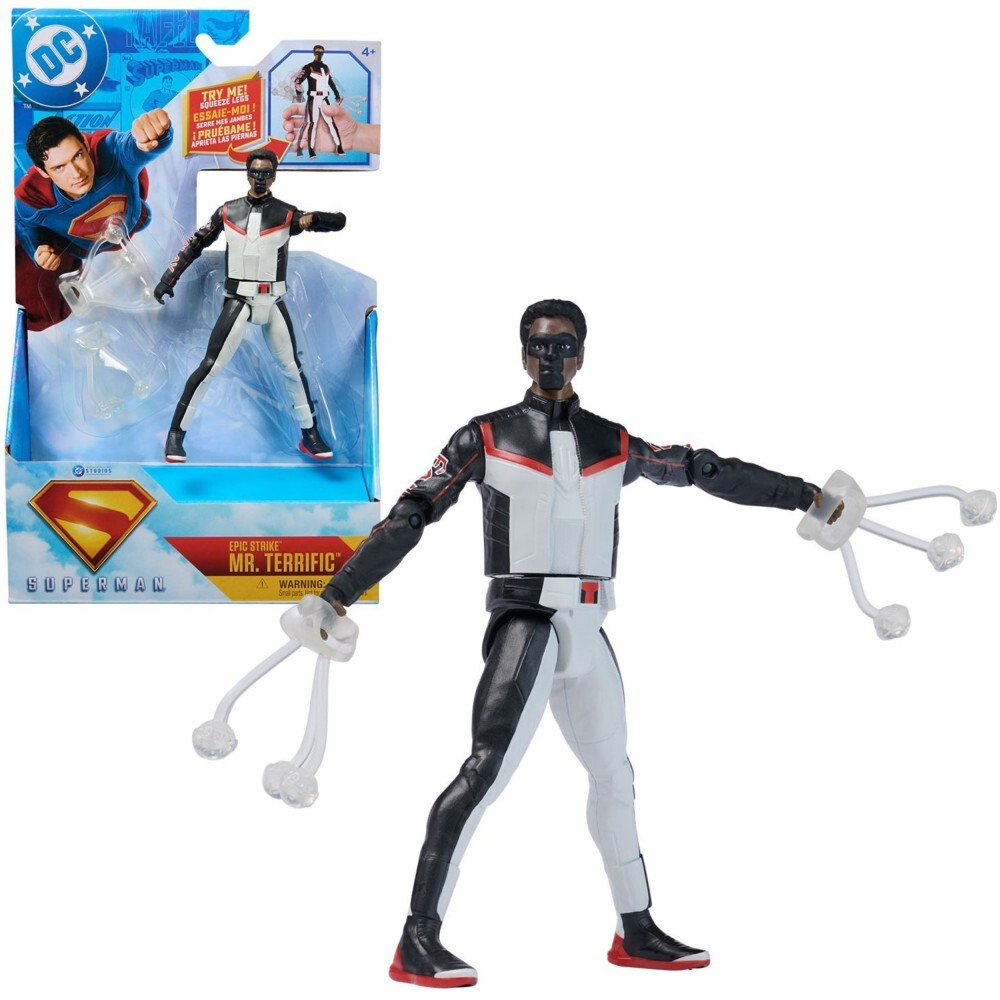 DC Comics - Мистер ТЕРРИФИК 15 см фигурка Epic Strike + аксессуары 20152206