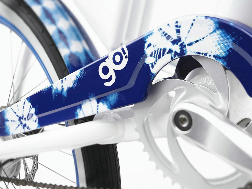 Электровелосипед Electra Cruiser Go! Step Thru Shibori (2022)