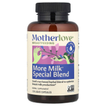 Motherlove, Грудное вскармливание, специальная смесь More Milk, 120 жидких капсул