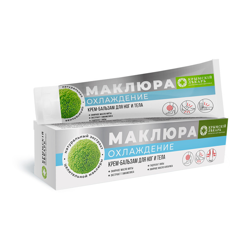 Крем-бальзам для ног и тела Охлаждение, 90г (4,4 б)