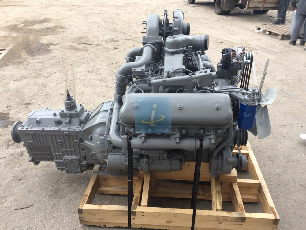 Двигатель после капитального ремонта с КПП и сцеплением 236НЕ2-1000017