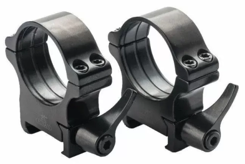Кольца Rusan быстросъемные Picatinny на 34мм H12 рычажные (050P-34-12-R)