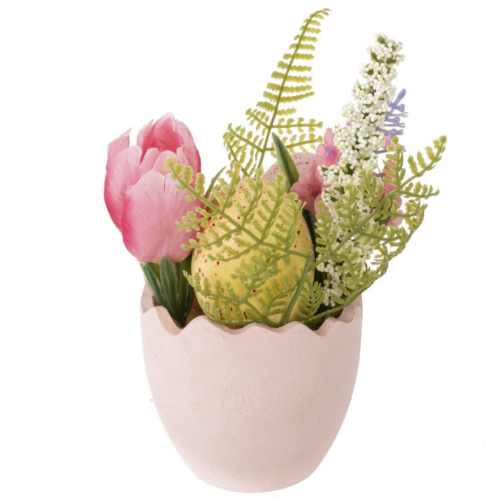 GAEM Цветочная композиция "Пасхальная", L10 W10 H17 см