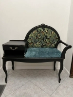 Гобеленовая ткань Листья и цветы 175 см