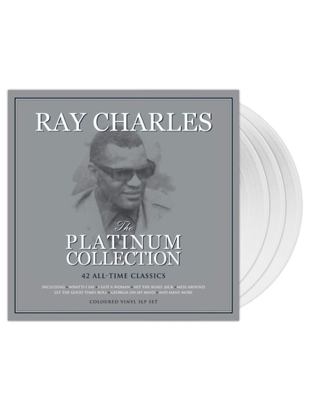 Ray Charles - The Platinum Collection (White 3LP) Новая запечатанная виниловая пластинка Рэй Чарльз