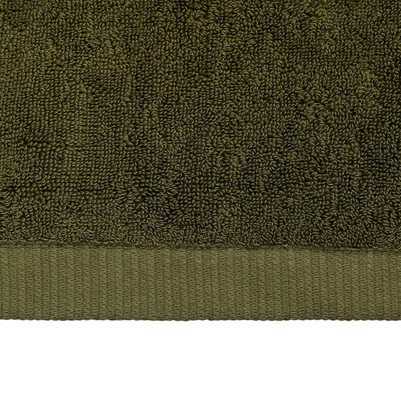 Полотенце банное оливкового цвета из коллекции essential, 70х140 см