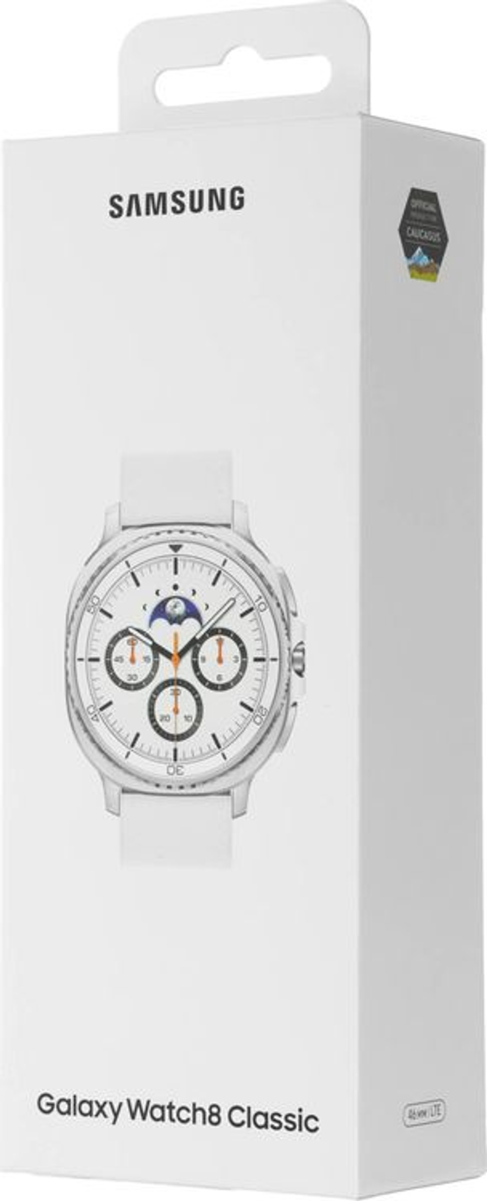 Смарт-часы Samsung Galaxy Watch 8 Classic LTE Watch 8 Classic,  46мм,  1.34",  с SIM,  белый/серебристый