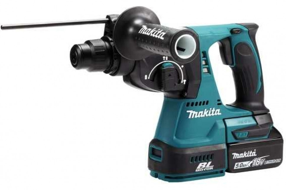 Аккумуляторный перфоратор SDS-Plus Makita DHR242RT в кейсе Makpac 2