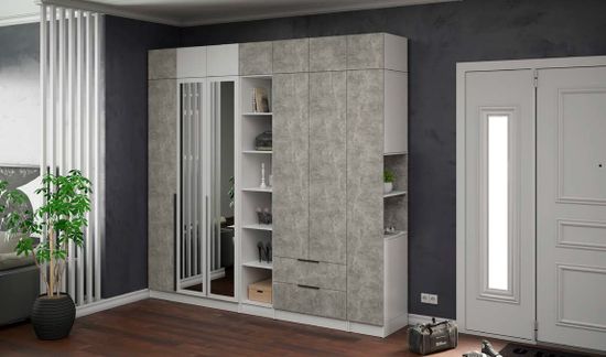 Шкаф МАДРИД 2-х дв 800