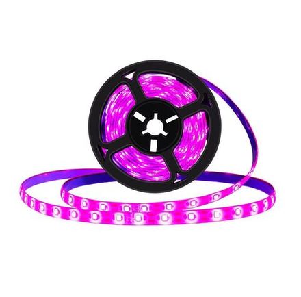 Светодиодная фитолента полного спектра для домашних растений / теплиц 3 метра с USB и клейкой лентой