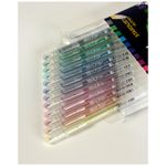 Набор гелевых ручек Sakura "Gelly Roll Stardust" 12шт., ассорти, 1,0мм, европодвес