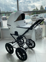 Коляска  MONTANA ECCO Prestige (2 в 1) (RIKO BASIC) 11 White (белый)