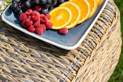 "Кальяри" лаунж-зона из искусственного ротанга (гиацинт), цвет соломенный