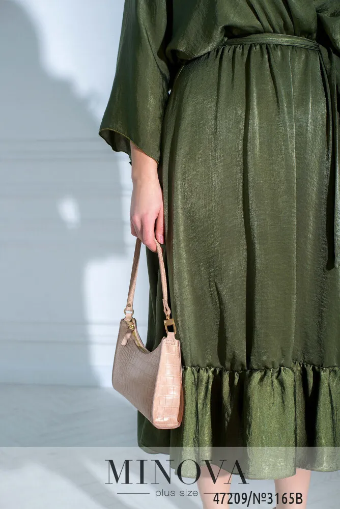 Платье 3165B-Хаки Minova