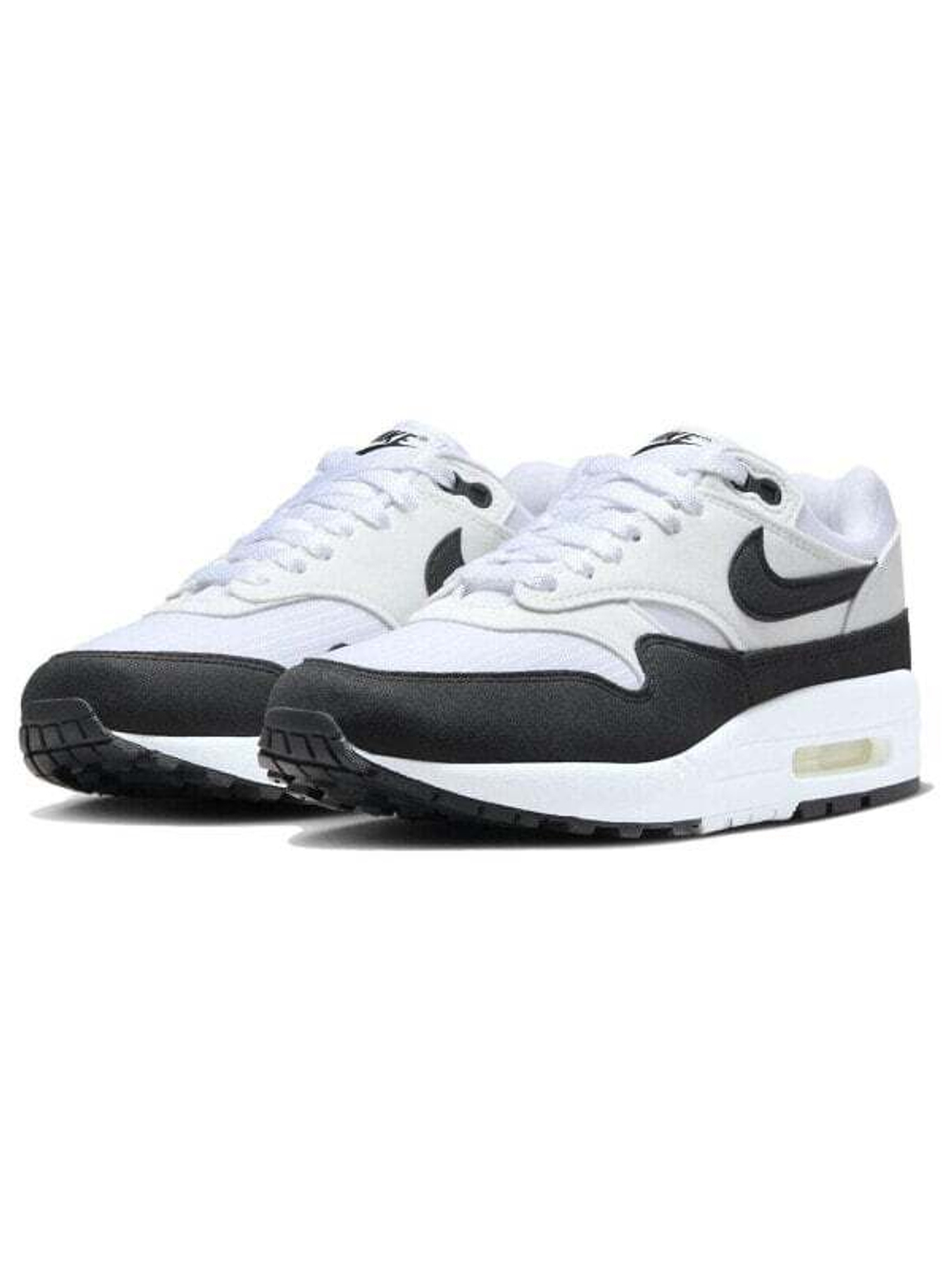 Nike Air Max 1 White Black Neutral Grey Women's