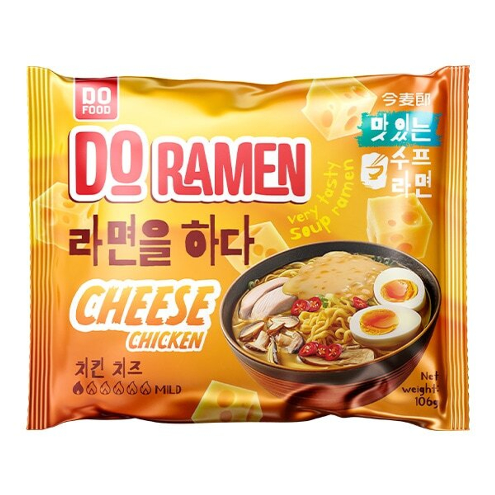 Лапша быстрого приготовления Do Ramen со вкусом курицы и сыра , пачка 106 г