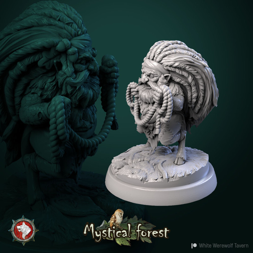111White Werewolf Tavern миниатюра для dnd, днд, pathfinder, фентези, Настольная игра, НРИ, Варгейм, РПГ