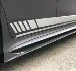 Карбоновые боковые юбки для MERCEDES BENZ AMG X290 GT43 GT50 GT53 GT63 2018+ АМГ Мерседес Бенц