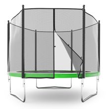 Батут UNIX Line Simple 10 ft (305 см) с внешней защитной сеткой, зеленый