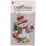 Наклейка новогодняя «Счастливого нового года» , лист 12х23 см,микс