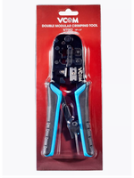 Обжимные клещи VCOM для разъемов RJ45, RJ12, RJ11, 6p6c,8p8c NT082