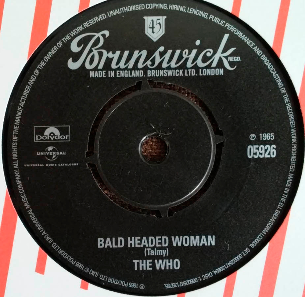 The Who / The Brunswick Singles 1965-1966 (8x7" Vinyl Single)