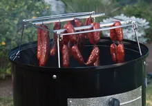 Гриль-коптильня угольная Weber Smokey Mountain Cooker, 47 см, чёрный
