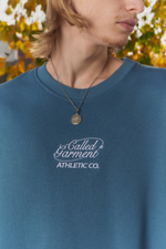 Свитшот Called a Garment Athletic Sweatshirt "Denim"