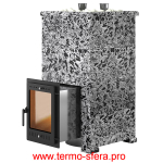 Печь для бани Эверест "Steam Master 44 INOX" Пироксенит Элит, S-40