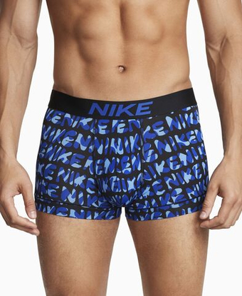 Мужские спортивные боксеры Nike Dri-Fit Essential Micro Trunk 1P - небесный