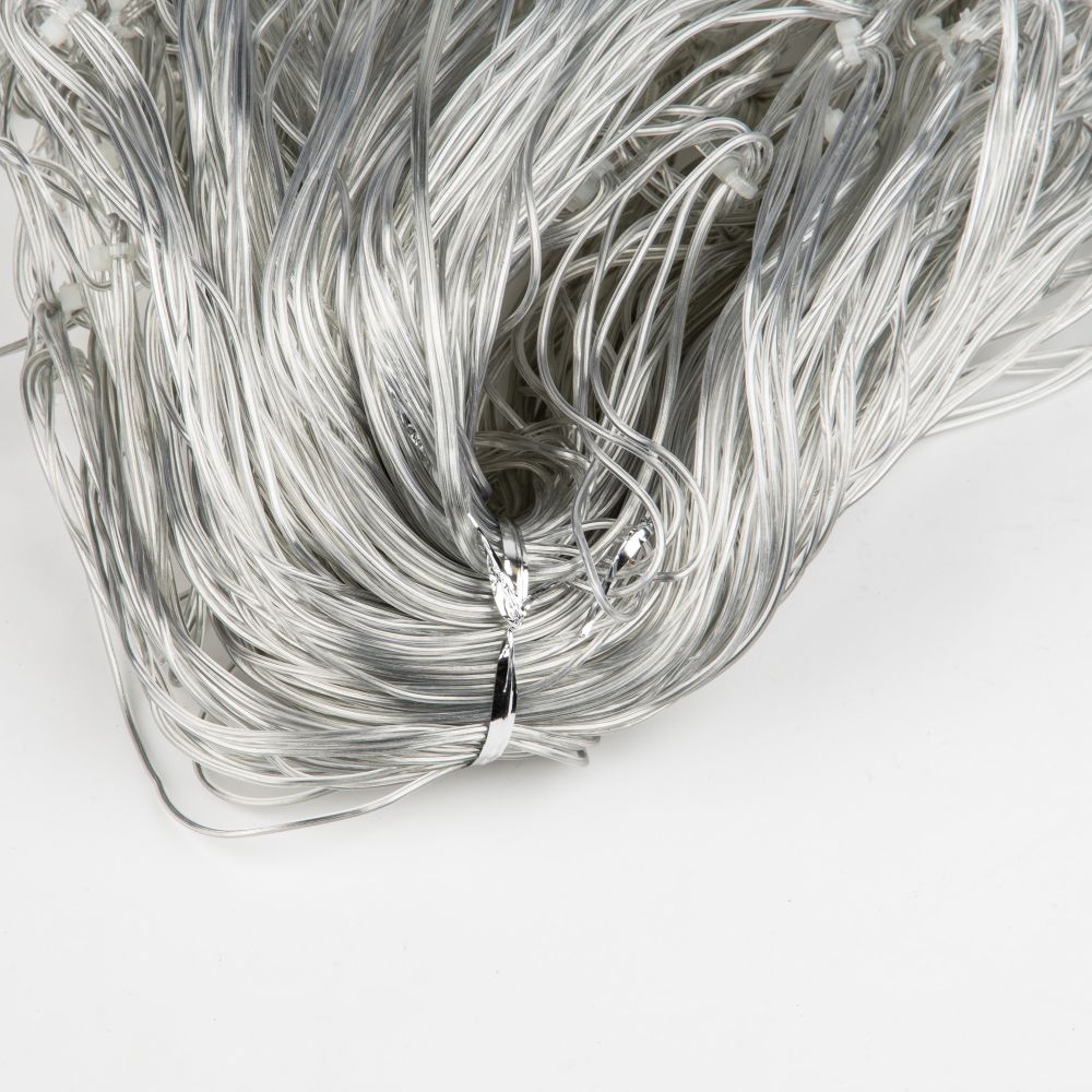 ULD-B25006-440-TTK WARMWHITE-WHITE IP44 Бахрома светодиодная с эффектом мерцания. 25м. Соединяемая. 440 светодиодов. Теплый белый и белый свет. Провод прозрачный. ТМ Uniel