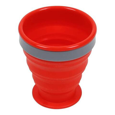 Стакан силиконовый красный 200 мл. Track