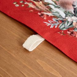 НАБОР ПОЛОТЕНЕЦ ИЗ 2 ШТ "МОРОЗКО.СНЕГИРИ ",40Х60СМ, 100% ХЛОПОК,БЕЛЫЙ,,ТВИЛ