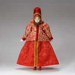 Интерьерная кукла в праздничном Костромском костюме