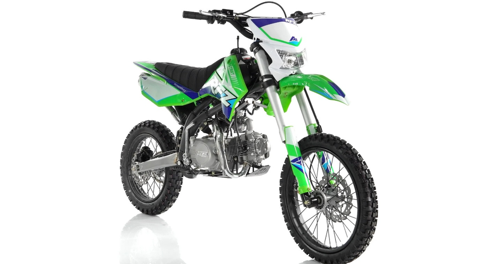 Питбайк Apollo RFZ START 125L 17х14 Зеленый