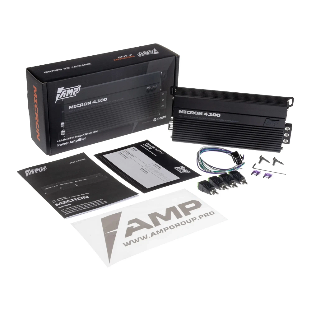 Усилитель AMP MICRON 4.100 - BUZZ Audio