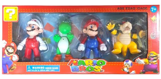 Игровой набор фигурок " Super Mario Bros "  4в1 , в ассортименте