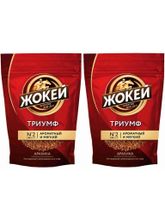 Кофе растворимый сублимированный Жокей Триумф 450 г x 2 шт