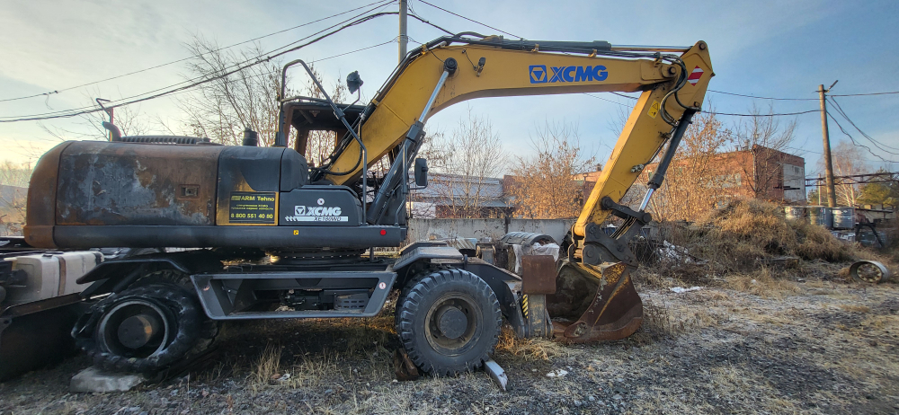 XCMG XE180* Экскаватор колесный XE180WD (Дизельный, 4,5 л, 141 л.с., АТ)