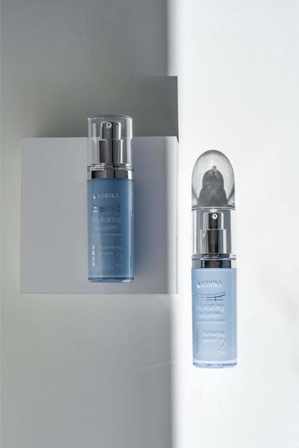 KORIKA HI-TECH LIPOSOME Hydrating solution Activating serum - интенсивно увлажняющая сыворотка /   30  ml  / GTIN 8059300538654