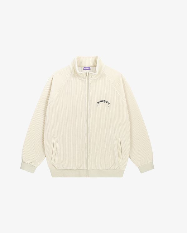 Толстовка Puff Zip велюровая бежевый - фото 2