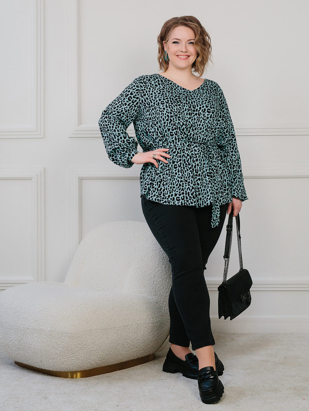 Блуза Б017-24 54-64 1490 руб штапель и Д8 (2)