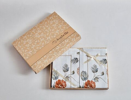 Постельное белье 2 спальное евро Asabella 2309-6