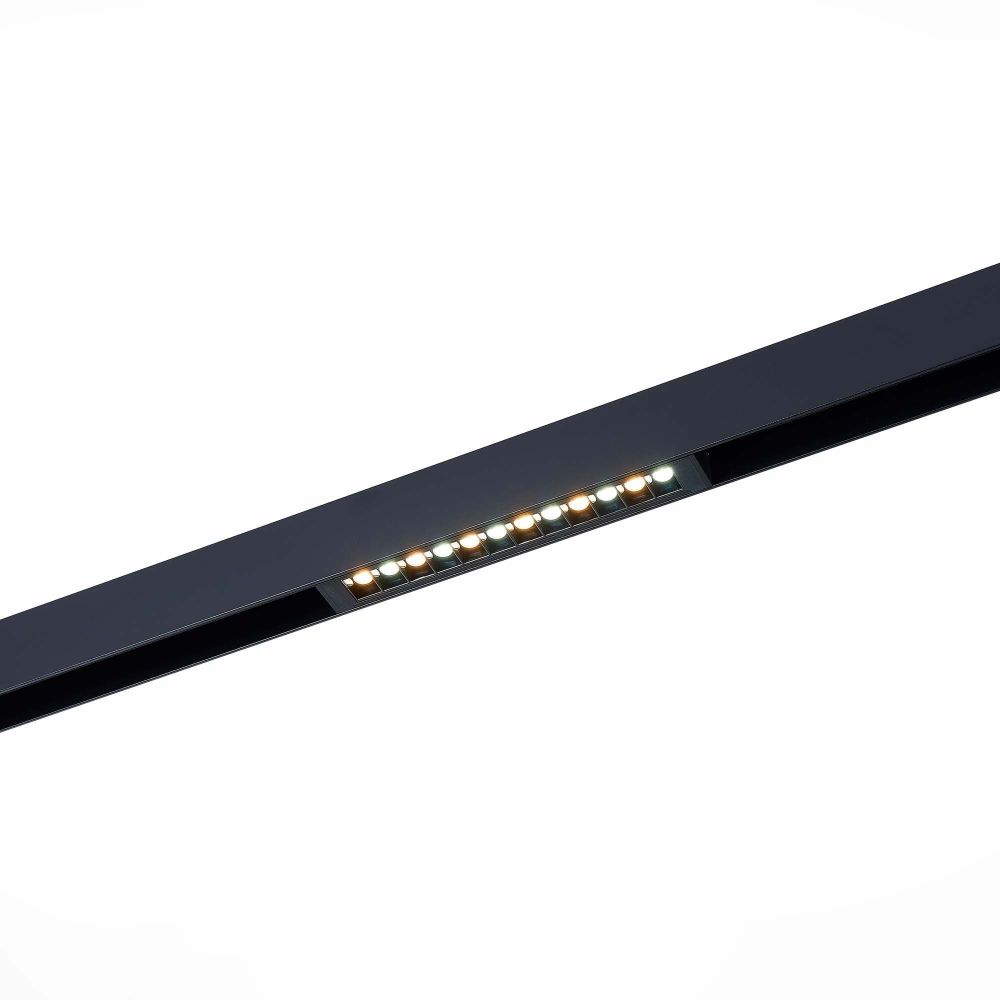 ST655.446.09 Св-к трек. Черный LED 1*9W 4000K 700Lm Ra&amp;gt;90 24 IP20 L220xW25xH41 220V SKYLINE 220